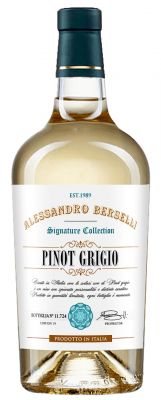 ALESSANDRO BERSELLI SIGNATURE COLLECTION PINOT GRIGIO COLLIO DOC ― Фирма С2