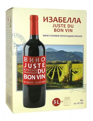 JUSTE DU BON VIN "ИЗАБЕЛЛА" 3л ― Фирма С2