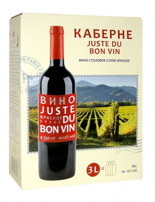 JUSTE DU BON VIN "КАБЕРНЕ" 3л ― Фирма С2