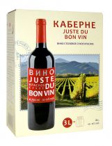 JUSTE DU BON VIN "КАБЕРНЕ" 3л