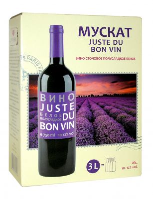 JUSTE DU BON VIN "МУСКАТ" 3л ― Фирма С2