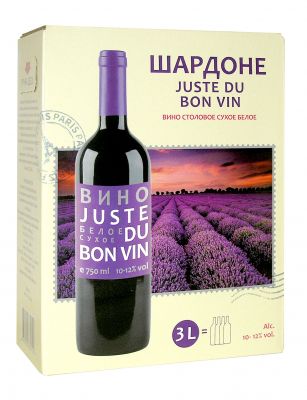 JUSTE DU BON VIN "ШАРДОНЕ" 3л ― Фирма С2