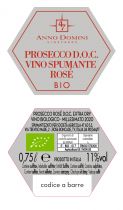 47 ANNO DOMINI DIAMANTE PROSECCO ROSE DOC SPUMANTE EXTRA DRY BIO MILL