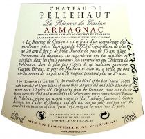 Armagnac Château de Pellehaut "LA RESERVE DE GASTON"