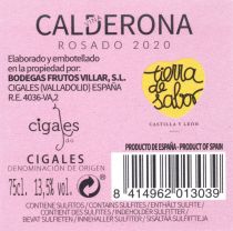 CALDERONA ROSADO, CIGALES D.O.